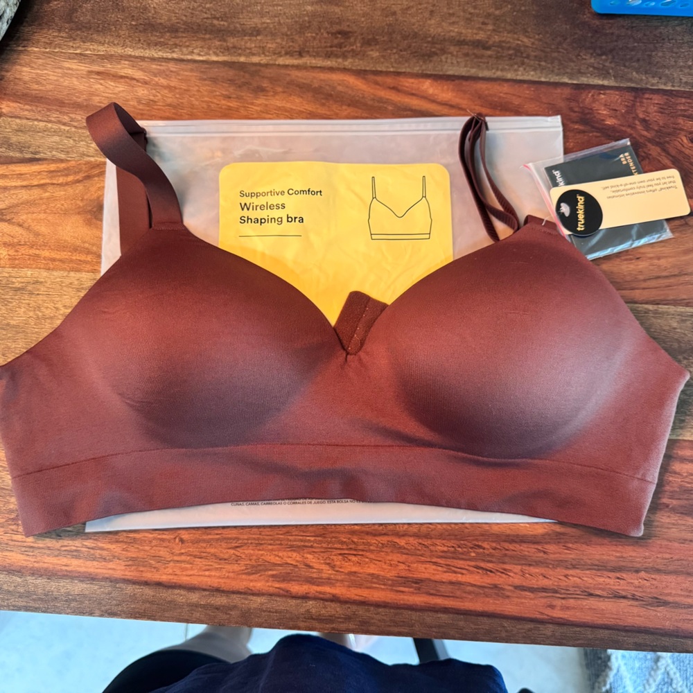 true kind supportive comfort wireless bra